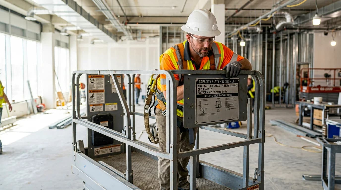 Calculating Real Working Capacity on a Scissor Lift