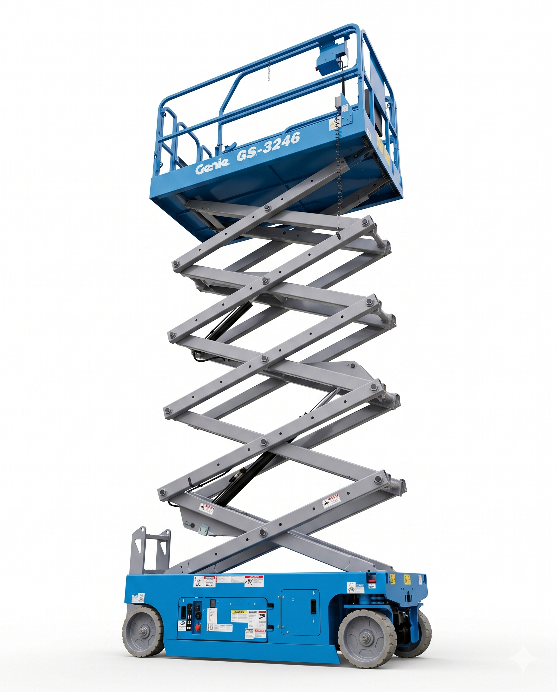 32 FT Electric Scissor Lift scissor lift — view 3